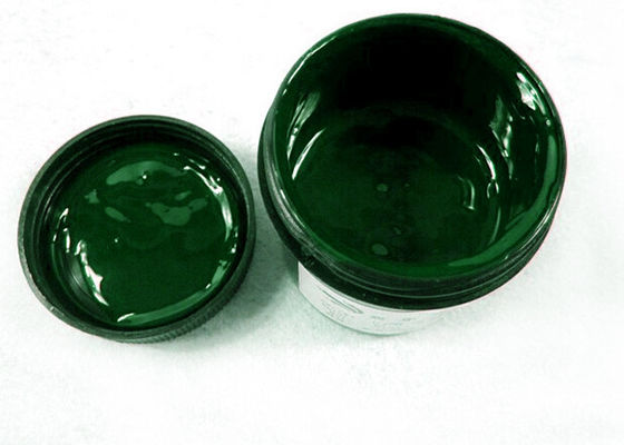 China Grüne Farbheilbare Lötmittel-Maske PWB-UVtinte für Siebdruck-Rollendrucken fournisseur